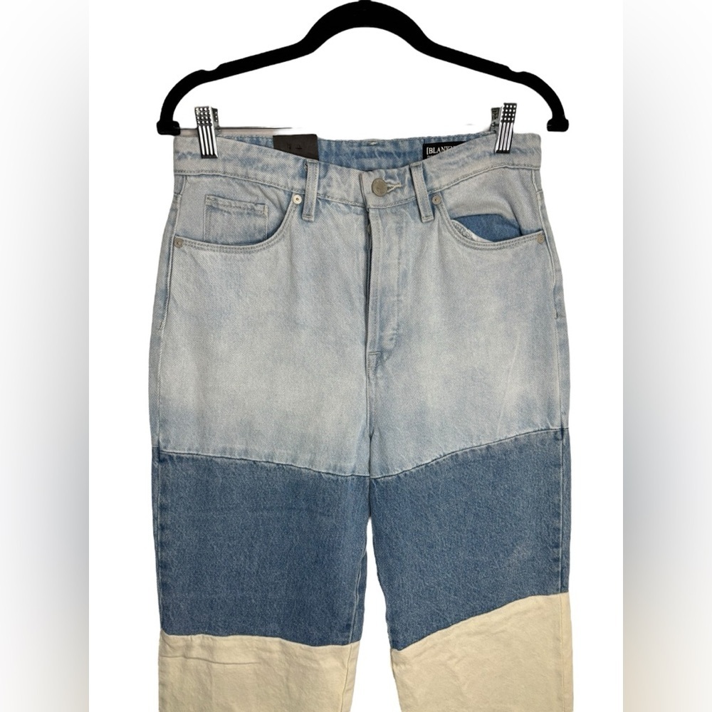 Blank NYC Baxter Color-Block Patchwork Straight L… - image 4